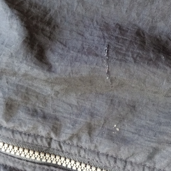 Vintage 90s Adidas Essential Striped Winter Jacket With Hood RED/White/BLACK - Picture 14 of 15